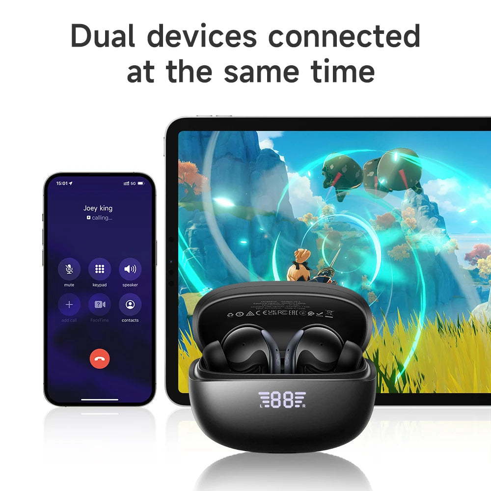 HOCO EQ5 AirPods – Pro-Level Sound, Zero Noise